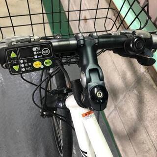 電動自転車 ヤマハ PASプレイス 白 大容量8.7ah　訳あり