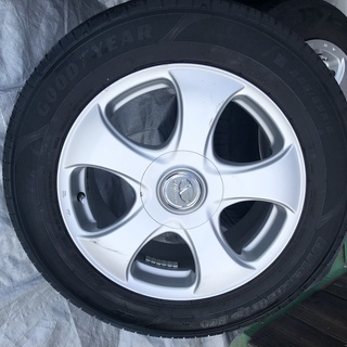 ＢＬＯＲＵＳ　ＪＵＮＥＳ16インチアルミ　５穴　PCD100/114.3　ＧＯＯＤＹＥＡＲ低燃費タイヤ　205/65Ｒ16　エスティマ等に BLORUS JUNES16インチアルミ 5穴 PCD100/114.3