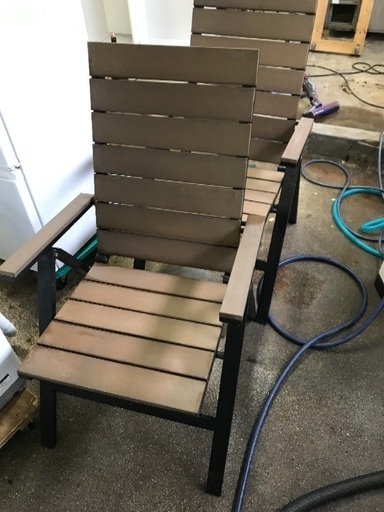 IKEA ガーデニングチェアー 2脚 mint様専用】IKEA木製ガーデン