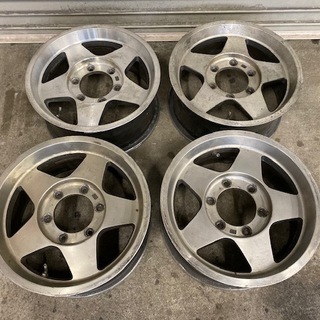 【格安】ハイエース　ホイール　15×6.5JJ　24　139.7×6H　冬用に