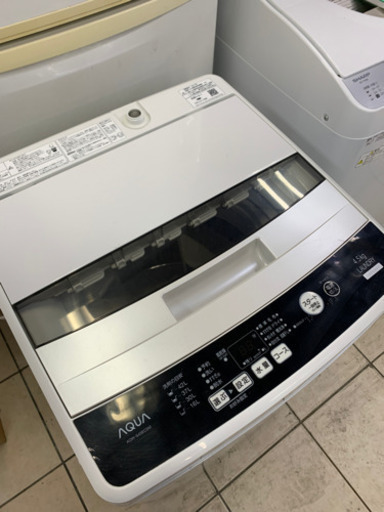AQUA AQW-S45EC 4.5kg 2017年製 洗濯機