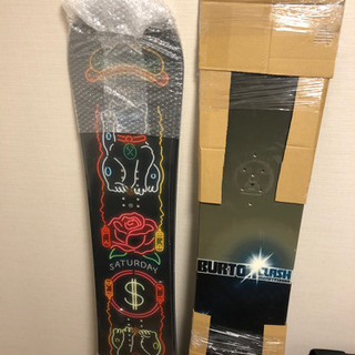 スノボ　今期モデル　ride SATUDAY 未使用品とおまけ