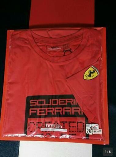 Ferrari F1 純正 Tシャツ2枚、エンボス加工 サイズL