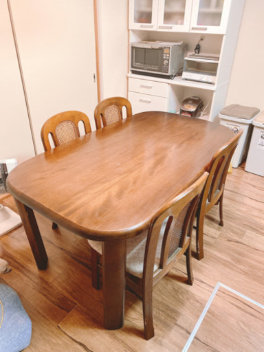 大きいダイニングテーブルセット無料 取り引きお話し中 Yuu 東金のダイニングセットの中古あげます 譲ります ジモティーで不用品の処分