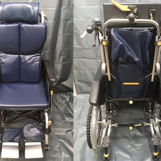 リクライニングティルト車いす　オアシスポジティブ自走式　OS-11TRSP　松永製作所