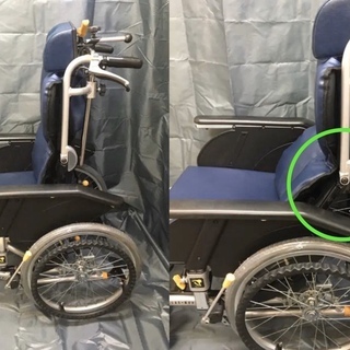リクライニングティルト車いす　オアシスポジティブ自走式　OS-11TRSP　松永製作所