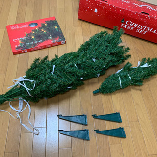 160cmクリスマスツリー&ツリーライトセット