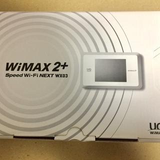 WiMAX2+ Speed Wi-Fi NEXT WX03 (N...