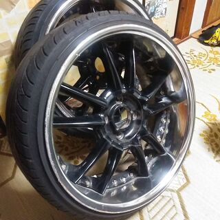 値下げ☆17インチホイール売ります☆深リム☆
