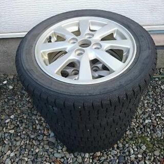 【保留】スタッドレス 155/65R14 ダイハツ純正アルミ？