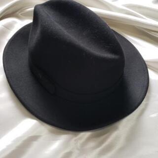 新品　UNIQLO帽子　黒
