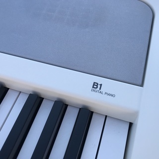 【KORG B1　デジタルピアノ　ホワイト　2017年製　中古美品　基本的に直接引取（八王子市）】 KORG B1 デジタルピアノ ホワイト 2017年製 中古美品 基本的に直接引取（