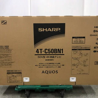 シャープ AQUOS 4K液晶テレビ 50V型 4T-C50BN...