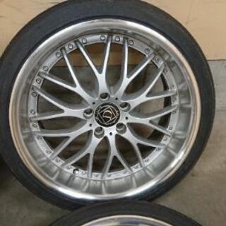 precioso １９インチ ８、５Ｊ９、５Ｊ クラウンなど ＦＲ車に！