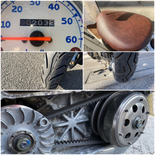 ☆走行たったの203km☆ビーノ.SA26型☆タイヤ・バッテリー・駆動系などあらゆる部品交換済み(^_^) ☆走行たったの203km☆ビーノ.SA26型☆タイヤ・バッテリー・駆動系など