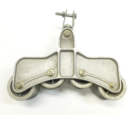 ＊ささだ＊ ヤスダ YASUDA 2号金車 滑車 電設工事 ケーブルローラー 10個セット その1