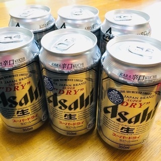 Asahi缶ビール   350ml
