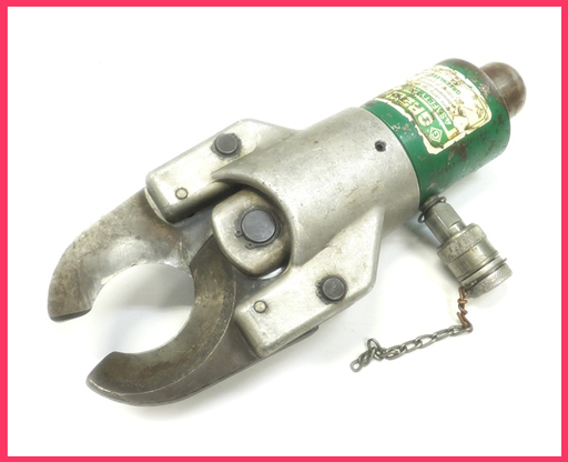 [K1118H] GREENLEE グリーンリー 油圧ヘッド ケーブルカッター 751-M2 動作品 大工道具