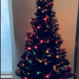 クリスマスツリー 1m20cm ブラックファイバー