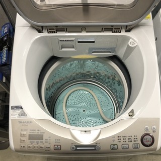 ☆中古 激安！！ SHARP　電気洗濯乾燥機　9kg　乾燥4.5kg　ES-TX940-N　2015年製　￥29,800！！