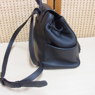 トリーバーチ レザー バックパック ミニ リュック 黒 南12条店