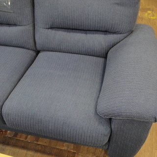 今だけＷチャンス！7,000円引き！の27,980円＆配達無料！（札幌市内）　布張り　右カウチソファ　３人掛けソファ　３Pソファ　座クッション脱着式　背もたれ脱着式