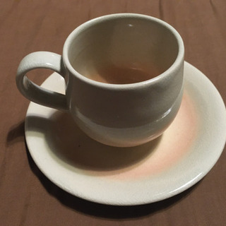 萩焼　コーヒーカップ（珈琲碗）【天鵬山】未使用