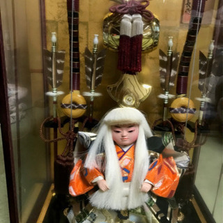 日本人形　破魔弓
