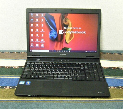 15.6型液晶パネル/高性能i5/メモリ4GB♪/光速☆彡SSD128GB/MS Office 2016✎/すぐ使えるWin10♪リカバリメディア付き/10キー付きKB/すぐ繋がるWi-Fi/DVD/SDカードスロット/点検整備清掃済み/TOSHIBA dynabook B451/D