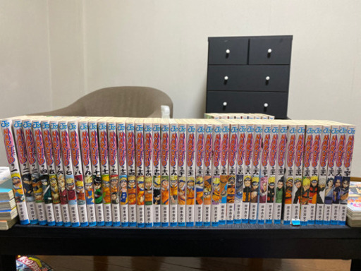 マンガ、ナルト　全巻1〜72、外伝、列の書、在の書、巻の忍