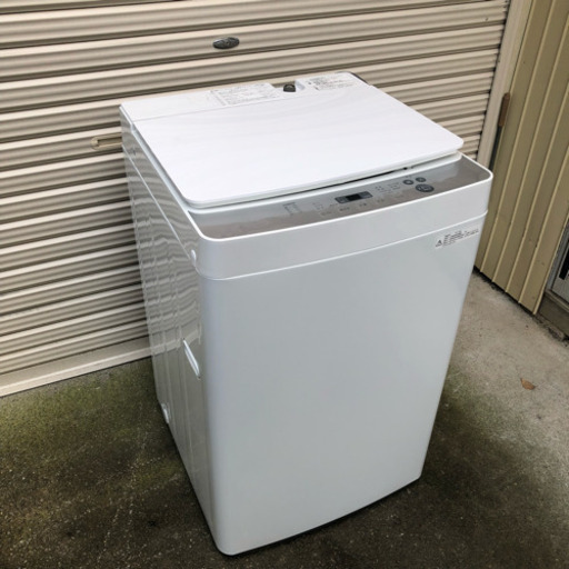 極美品 2018年製 ツインバード 全自動洗濯機 5.5kg ホワイト TWINBIRD 
