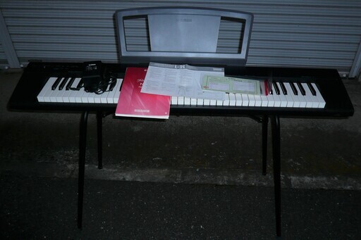 ☆ヤマハ YAMAHA NP-30 Portable Grand 電子ピアノ スタンド（L-2L）付