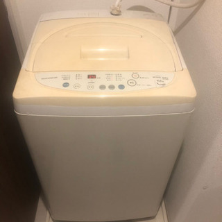 洗濯機　4,6kg