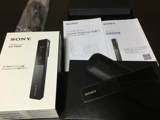 SONY ステレオ ICレコーダー ◆ICD-TX650 ソニー