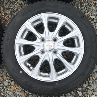 ★軽自動車用スタッドレス！BLIZZAK VRX2 2017年製造★アルミ付