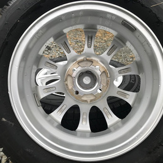 ★軽自動車用スタッドレス！BLIZZAK VRX2 2017年製造★アルミ付