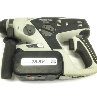 [K1119N] ナショナル 28.8V 充電ハンマードリル EZ7880 動作品 電動工具 大工道具
