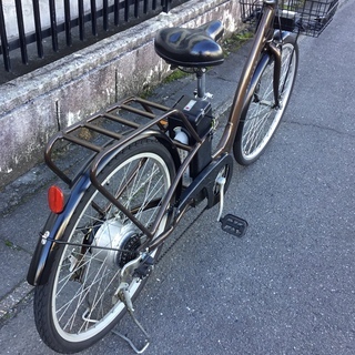 ☆Airbike 電動アシスト自転車 26インチ シマノ外装6段変速 ブラウン