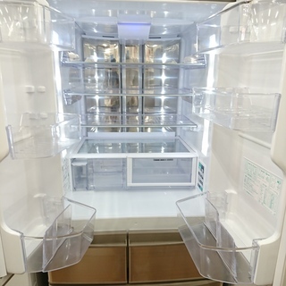 SHARP　6ドア冷蔵庫　SJ-XF44A-T　2014年製　【トレファク　川越店】