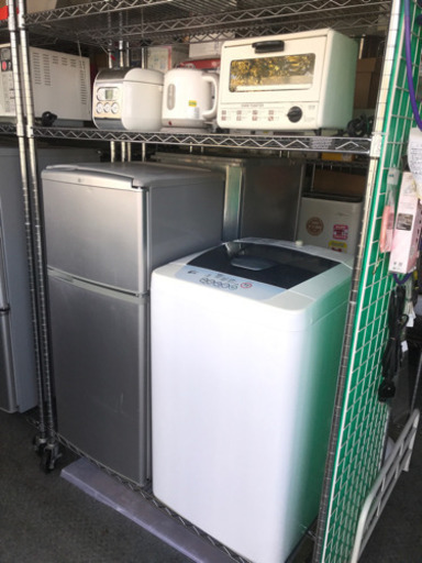 【決まりました】冷蔵庫・洗濯機・炊飯器・オーブントースター・電気ケトル