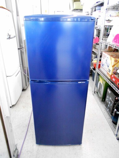 【恵庭発】AQUA　アクア　冷凍冷蔵庫　AQR-141C(A)　14年製