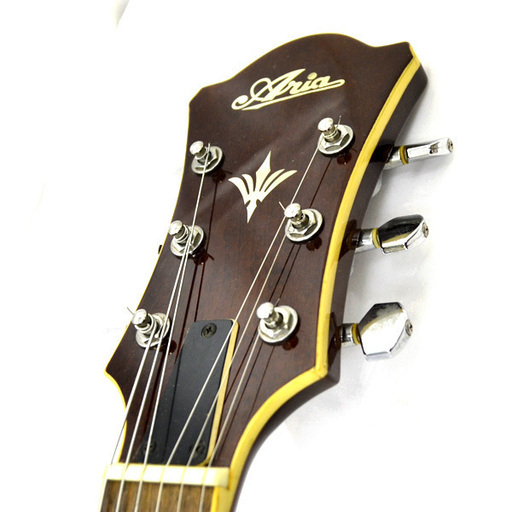 アリア FA-80 フルアコ 調整済み ジャズ ブルース グレッチ ロック FA-80　エレキ　ギター　(0220319116)