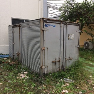 トラックのアルミコンテナ 現物確認できます！