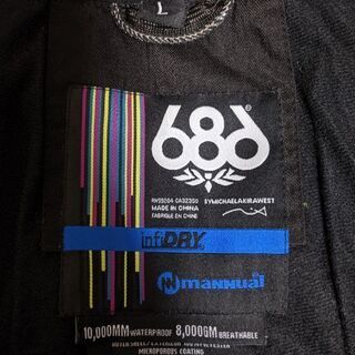 【美品】スノボウエア BURTON(バートン) ＆686(シックスエイトシックス)