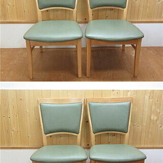 rr0829　カリモク　ダイニング5点セット　天然木　karimoku　食卓セット　テーブル＆チェア4脚　木製　グリーン系　カリモク家具　椅子　インテリア　リビング　ダイニングセット 