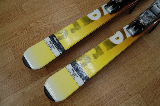 150cm SALOMON カービングスキー VERSE 5 LITE イエロー系