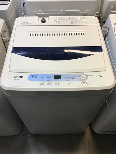 【送料無料・設置無料サービス有り】洗濯機 2018年製 HerbRelax YWM-T50A1 中古