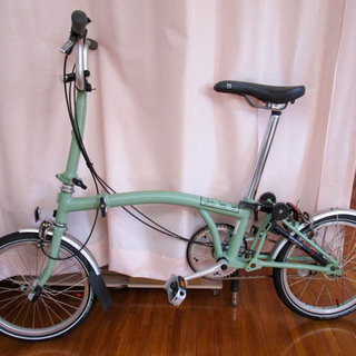 ■Brompton folding bike,3speed(M3L-NYC) イギリス製 状態良好 PayPay可