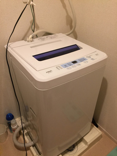【取引完了】AQUA★洗濯機★