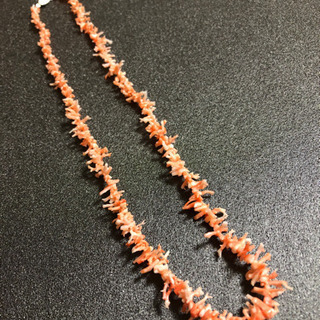 珊瑚　ネックレス